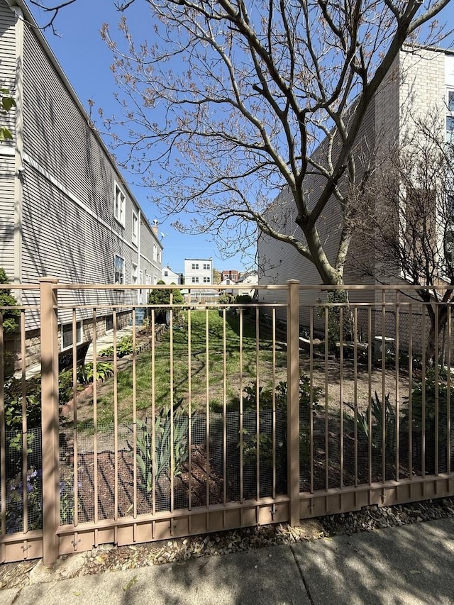 1723 N Richmond St, Chicago, IL 60647 - gate with a vegetable garden and fence