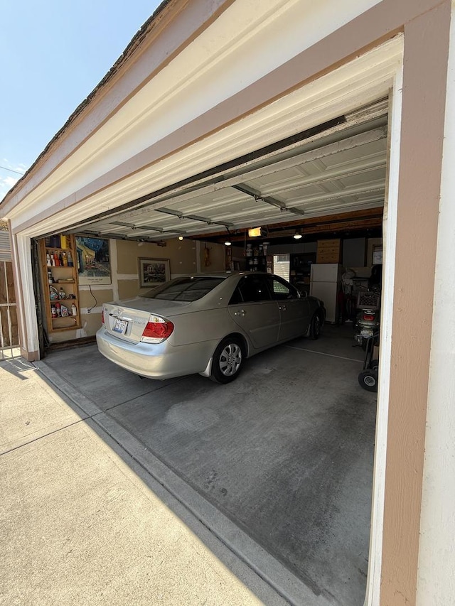 1723 N Richmond St, Chicago, IL 60647 - garage featuring a garage door opener