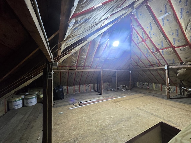101 4th St, Fisher, IL 61843 - view of attic