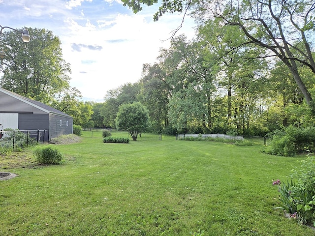 101 4th St, Fisher, IL 61843 - view of yard