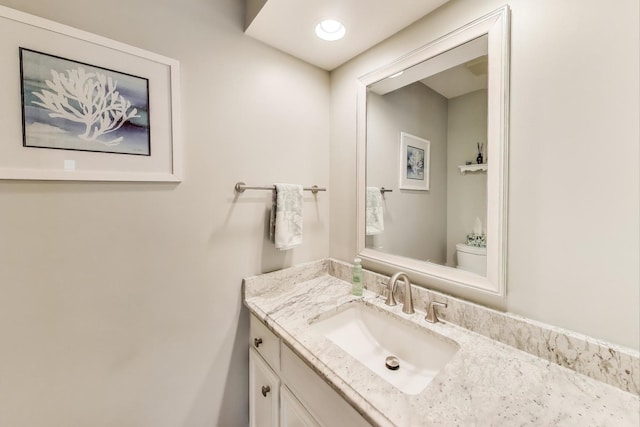 2041 Chatham Dr, Wheaton, IL 60189 - half bath with toilet and vanity