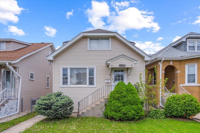 view of bungalow-style home