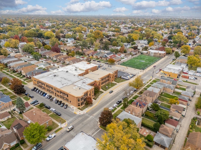 7133 W 16th St, Berwyn, IL 60402 - aerial perspective of suburban area