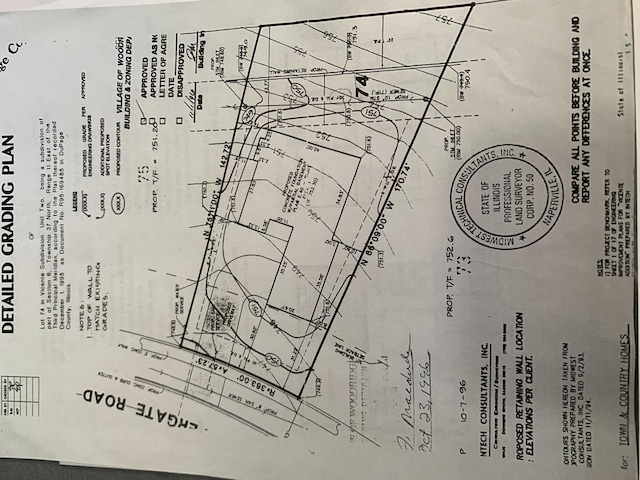 survey map / technical document