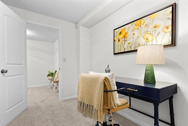 104 S Taylor St, Towanda, IL 61776 - carpeted home office featuring baseboards