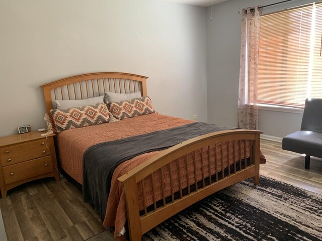 2406 Daybreak Ct, Elgin, IL 60123 - bedroom with wood finished floors and baseboards