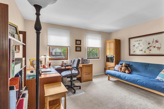 930 Ripple Brook Ln, Elgin, IL 60120 - office area with light colored carpet and baseboards