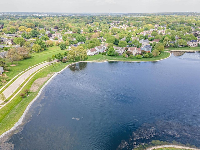 930 Ripple Brook Ln, Elgin, IL 60120 - aerial overview of property's location with a nearby body of water and nearby suburban area