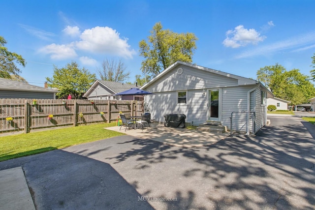 16810 Highview Ave, Orland Hills, IL 60487 - rear view of house featuring entry steps and a patio
