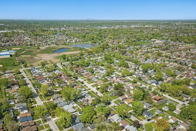 16810 Highview Ave, Orland Hills, IL 60487 - aerial view of property and surrounding area with a nearby body of water and nearby suburban area