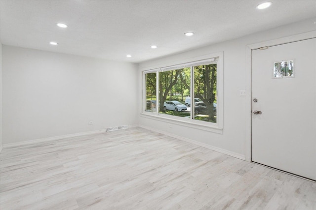 1230 W 112th Pl, Chicago, IL 60643 - entrance foyer with wood finished floors, recessed lighting, and baseboards