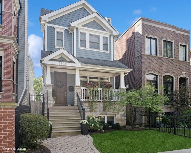 1931 W Barry Ave, Chicago, IL 60657 - view of front of home featuring covered porch