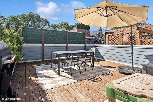 1931 W Barry Ave, Chicago, IL 60657 - wooden deck featuring outdoor dining area
