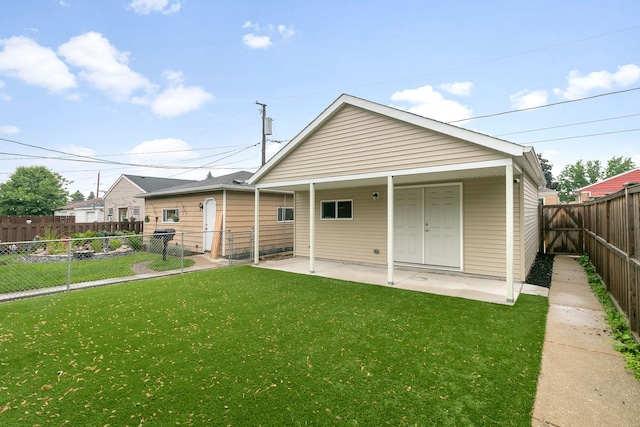 2317 Forest Ave, North Riverside, IL 60546 - rear view of house with a patio area