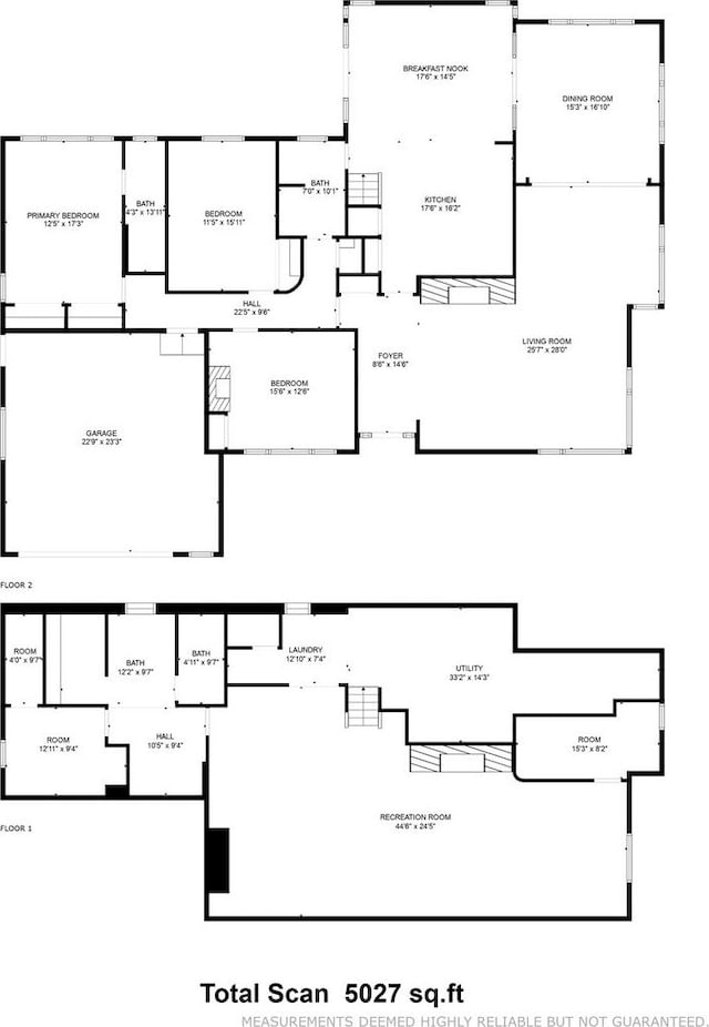 6801 N Lexington Ln, Niles, IL 60714 - property floor plan