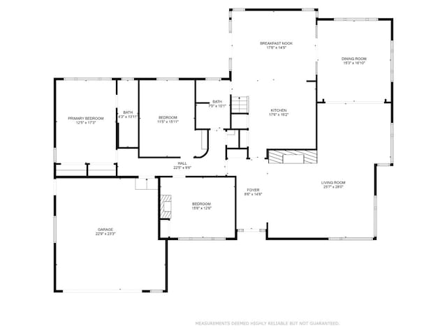 6801 N Lexington Ln, Niles, IL 60714 - property floor plan