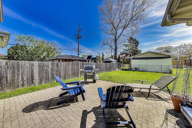 929 N Delphia Ave, Park Ridge, IL 60068 - view of patio / terrace featuring a grill