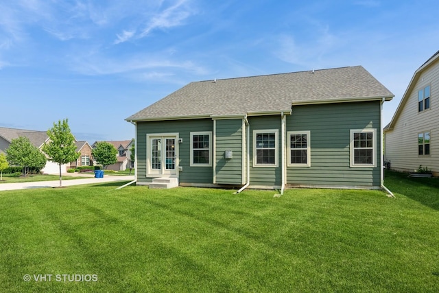 3815 Ridge Pointe Dr, Geneva, IL 60134 - back of house with a yard