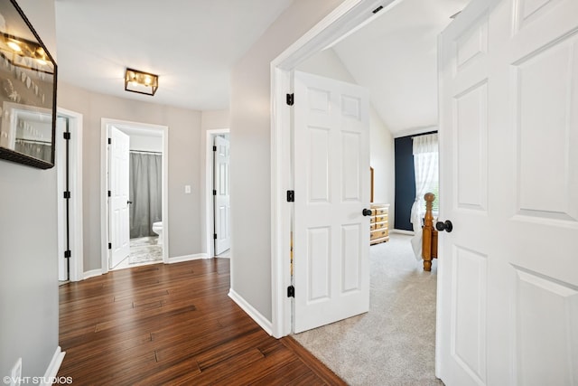 39W326 W Mallory Dr, Geneva, IL 60134 - hall featuring baseboards and wood finished floors