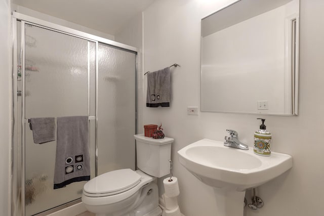 119 Allerton Dr, Schaumburg, IL 60194 - full bath with a stall shower, toilet, and a sink
