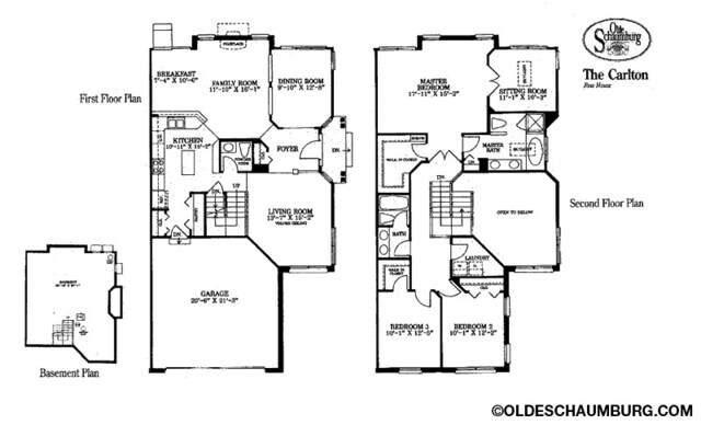 119 Allerton Dr, Schaumburg, IL 60194 - property floor plan