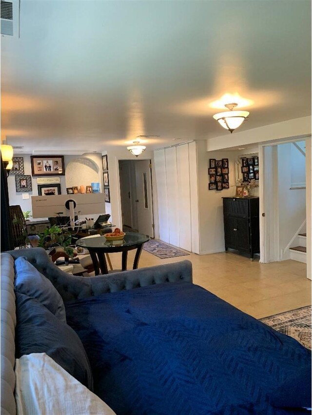 8632 New England Ave, Burbank, IL 60459 - living room featuring stairs