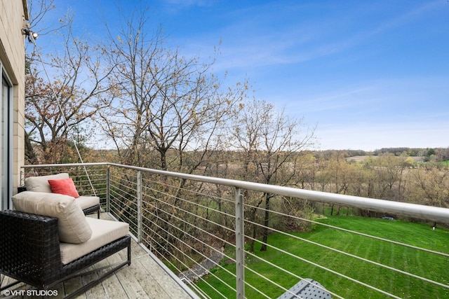3434 Monitor Ln, Long Grove, IL 60047 - view of balcony