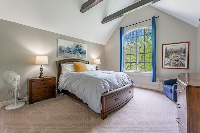 9430 Reserve Dr, Caledonia, IL 61011 - bedroom featuring baseboards and light carpet