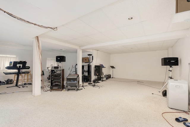 2164 Tellis Ln, Lisle, IL 60532 - exercise room featuring carpet flooring