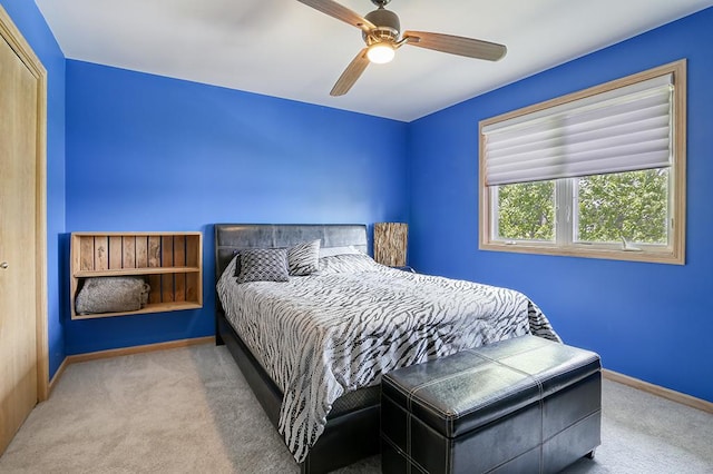 1372 Pheasant Chase Cir, Beecher, IL 60401 - bedroom featuring carpet flooring and a ceiling fan