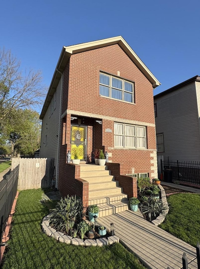 7658 S Greenwood Ave, Chicago, IL 60619 - back of property with brick siding