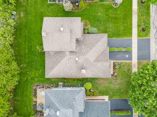 1592 Lighthouse Dr, Naperville, IL 60565 - view from above of property