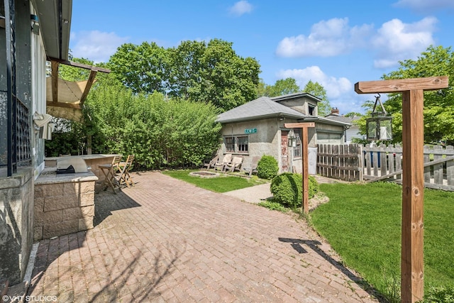 827 Lewis St, Dekalb, IL 60115 - view of patio / terrace