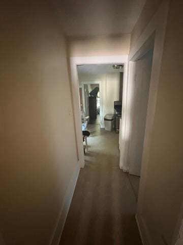 view of hall