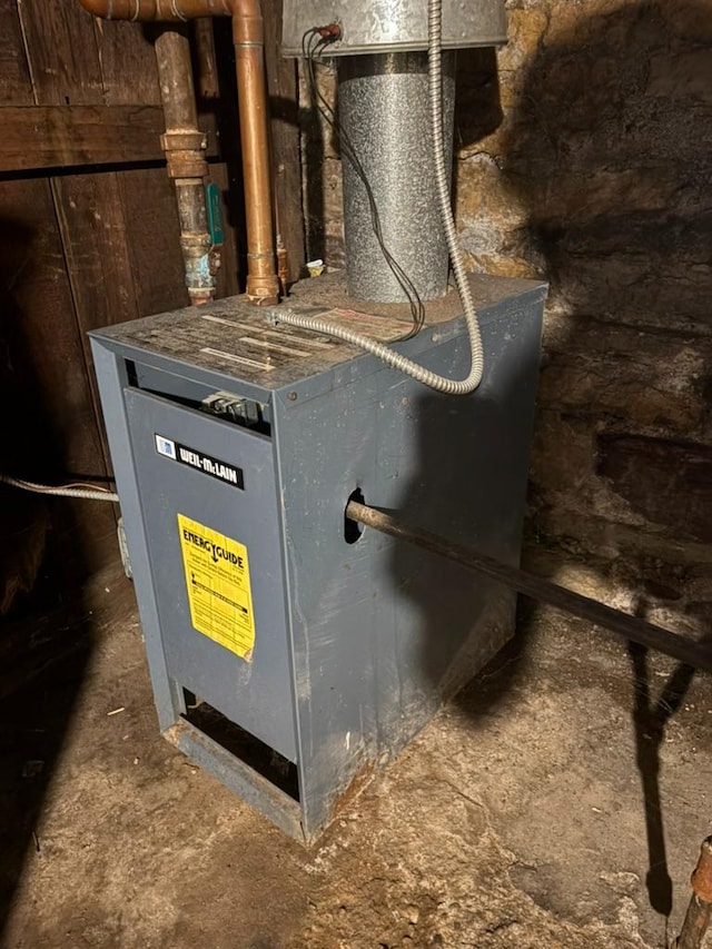 view of utility room