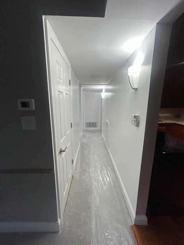 6135 W 94th St Unit C6, Oak Lawn, IL 60453 - corridor with baseboards