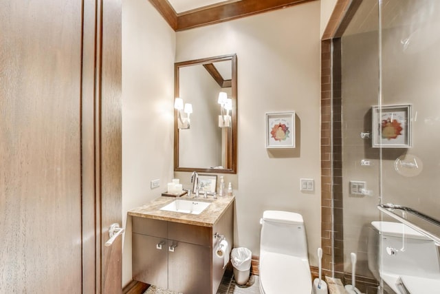 6535 N Tower Circle Dr, Lincolnwood, IL 60712 - bathroom featuring toilet and vanity
