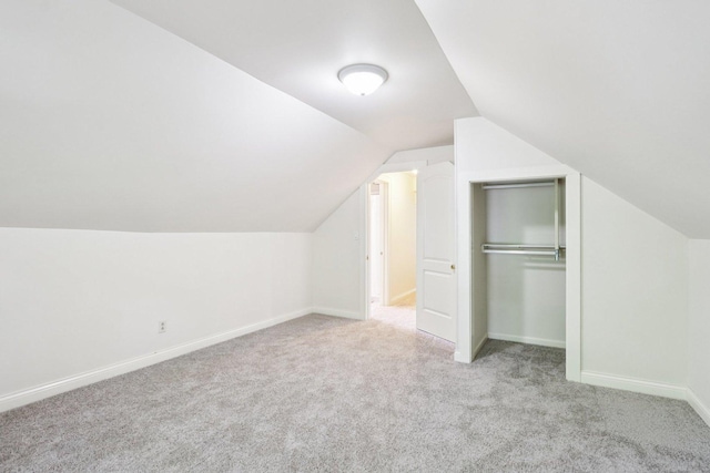 38 Highview Ave, Fox Lake, IL 60020 - additional living space featuring carpet and lofted ceiling