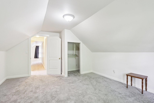 38 Highview Ave, Fox Lake, IL 60020 - additional living space with carpet floors and lofted ceiling