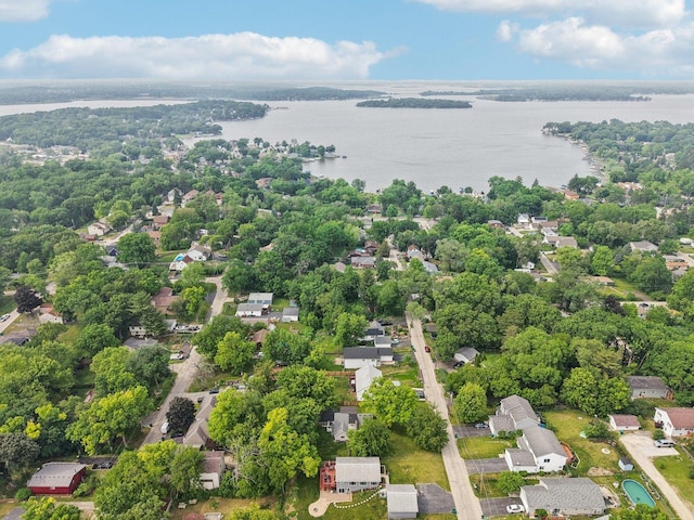38 Highview Ave, Fox Lake, IL 60020 - aerial view of residential area featuring a nearby body of water