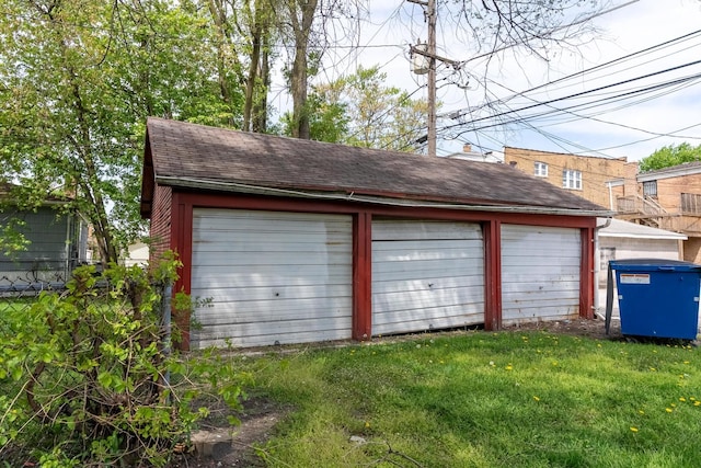 112 Webb St, Calumet City, IL 60409 - view of detached garage