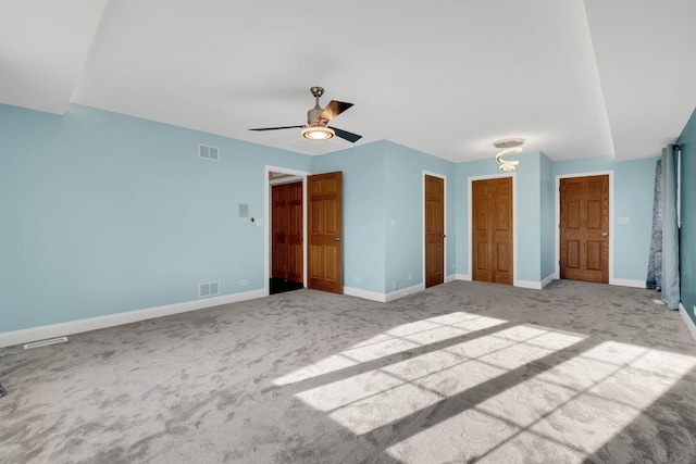 471 Stagecoach, Glen Ellyn, IL 60137 - unfurnished bedroom with carpet, baseboards, and a ceiling fan