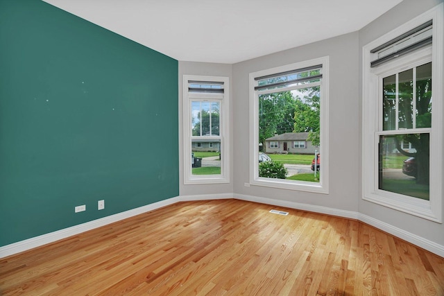28 S Van Nortwick Ave, Batavia, IL 60510 - empty room featuring baseboards and light wood-style floors