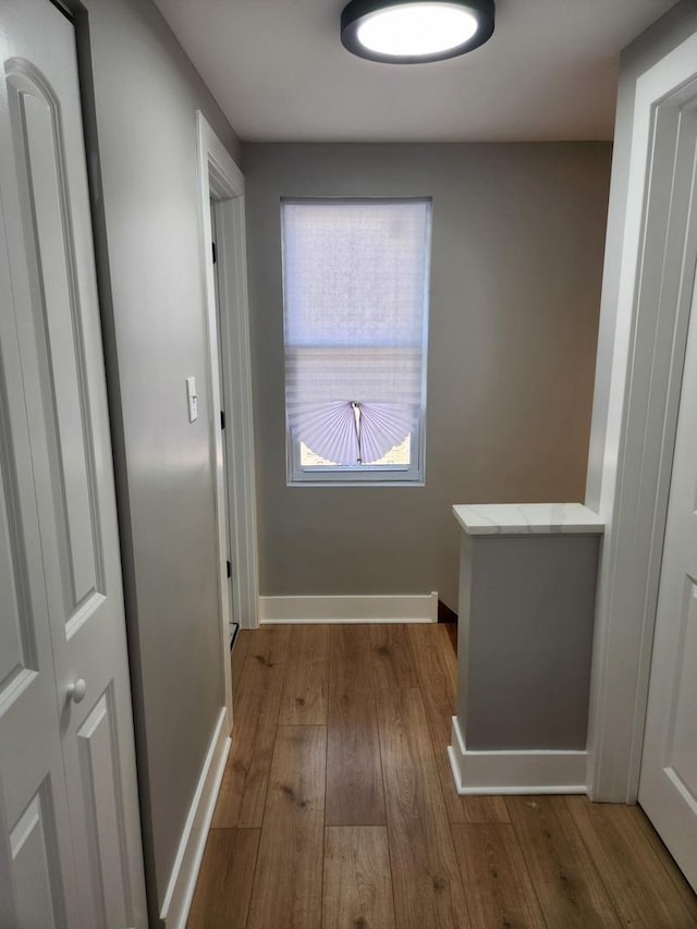939 W 123rd St, Calumet Park, IL 60827 - corridor with wood finished floors and baseboards