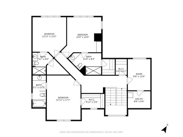 41W590 Bowgren Dr, Campton Hills, IL 60119 - room layout