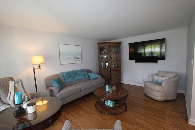 1188 Cypress Ln, Elk Grove Village, IL 60007 - living room with wood finished floors and baseboards