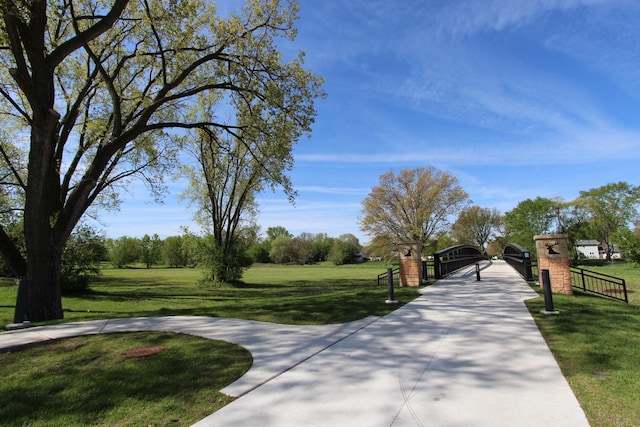 1188 Cypress Ln, Elk Grove Village, IL 60007 - view of community with a lawn and driveway