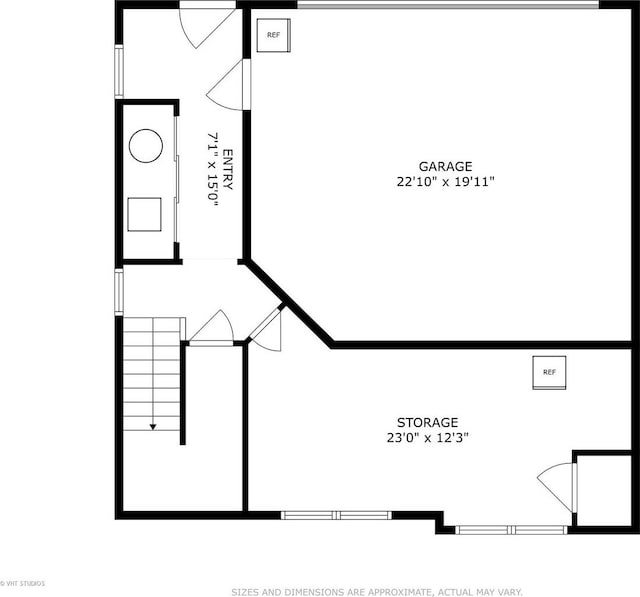 1119 Orangery Ct, Carol Stream, IL 60188 - view of room layout
