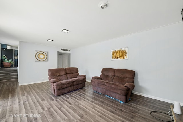 1826 E Tano Ln, Mount Prospect, IL 60056 - living room with wood finished floors and stairs