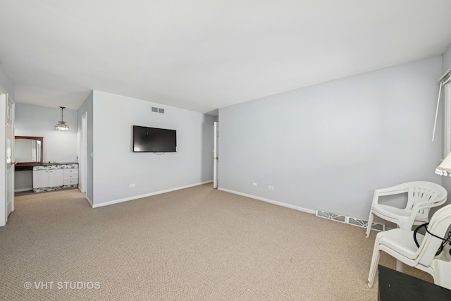 1826 E Tano Ln, Mount Prospect, IL 60056 - unfurnished living room with carpet